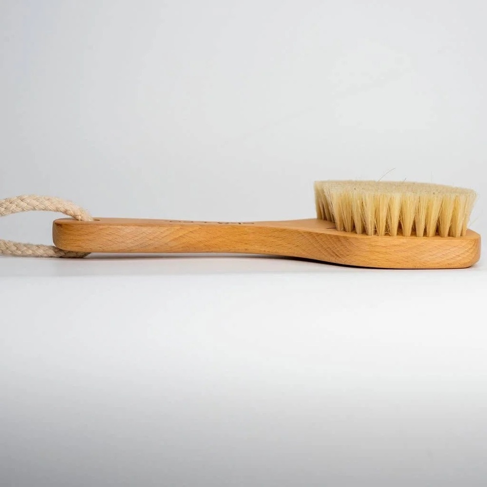 Eco-Friendly Bath Shower Dry Brush with Natural Bristles - Picture 3 of 4